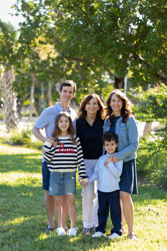 miami beach extended family photography session